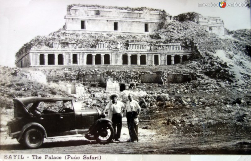 Fotos de Sayil, Yucatán: El Palacio.