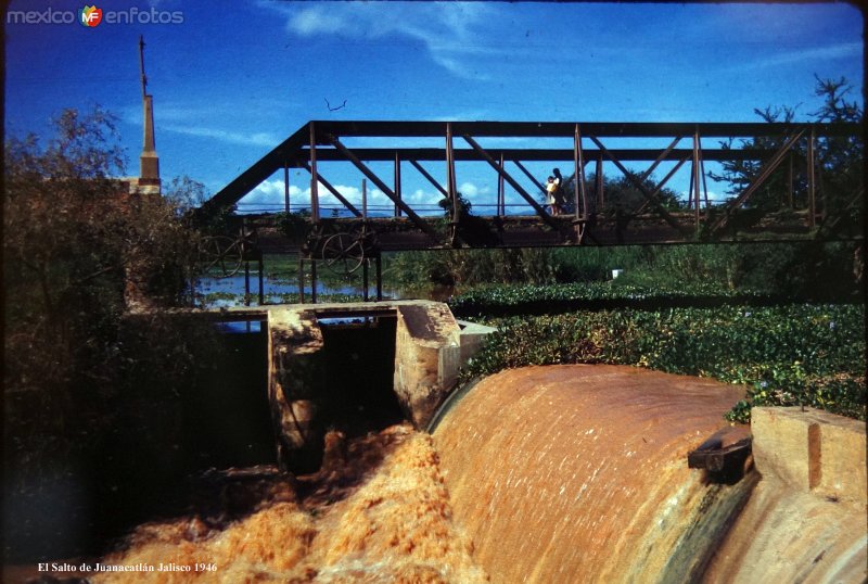 Fotos de Juanacatlán, Jalisco: El Salto de Juanacatlán Jalisco 1946