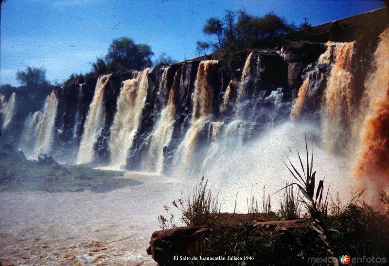 Fotos de Juanacatlán, Jalisco: El Salto de Juanacatlán Jalisco 1946