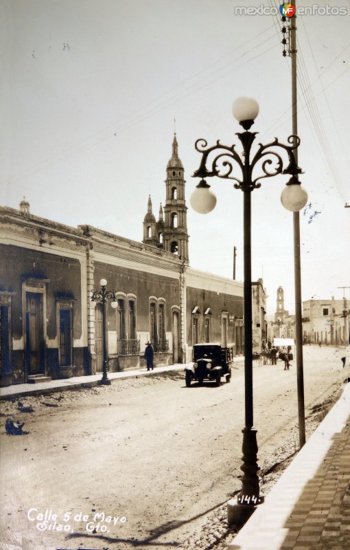 Fotos de Silao, Guanajuato: Calle  Cinco de Mayo.