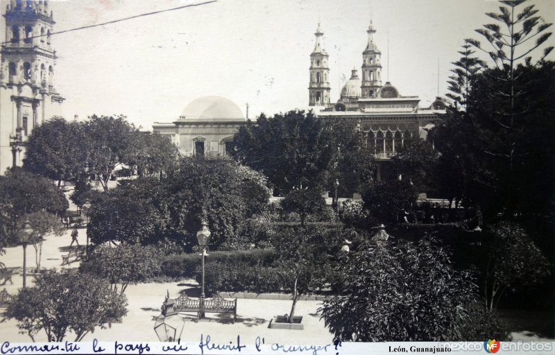 Fotos de León, Guanajuato: La Plaza de Armas.