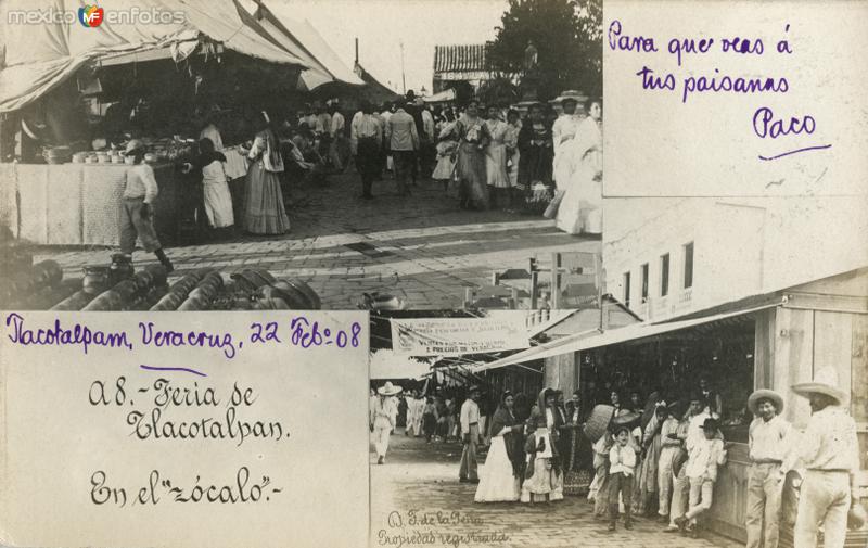 Fotos de Tlacotalpan, Veracruz: Feria de Tlacotalpan en el Zócalo