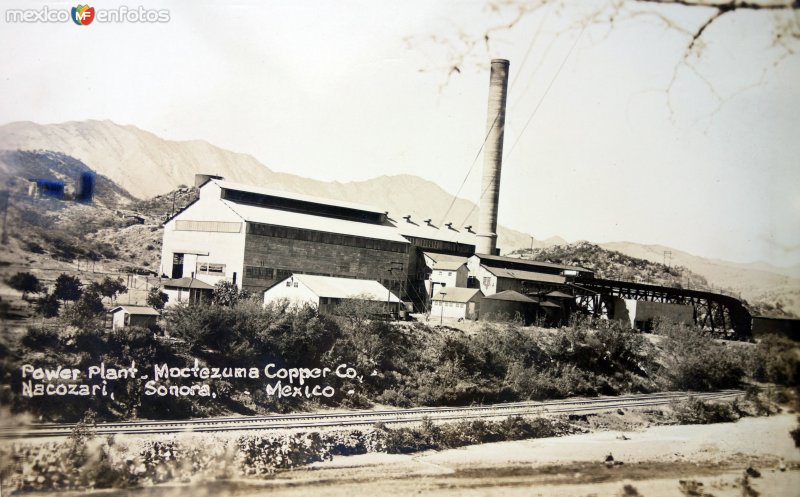 Fotos de Nacozari, Sonora: Planta Electrica Moctezuma de La Cia,Cooper.