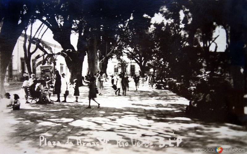 Fotos de Rioverde, San Luis Potosí: La Plaza de Armas.