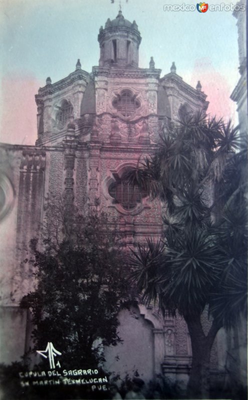 Fotos de San Martín Texmelucán, Puebla: Cupula de el Sagrario.