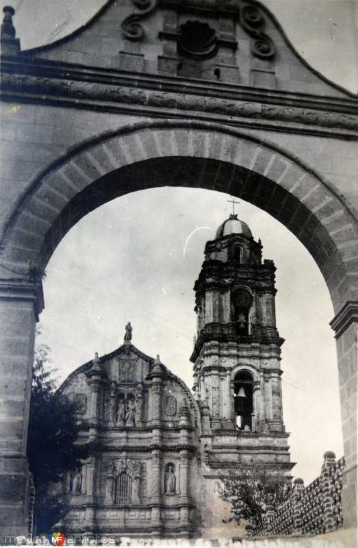 Fotos de Tlalpujahua De Rayón, Michoacán: La Iglesia de Tlalpujahua de Rayón, Michoacán.