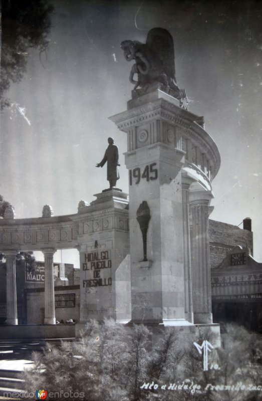 Fotos de Fresnillo, Zacatecas: Monumento a Hidalgo .