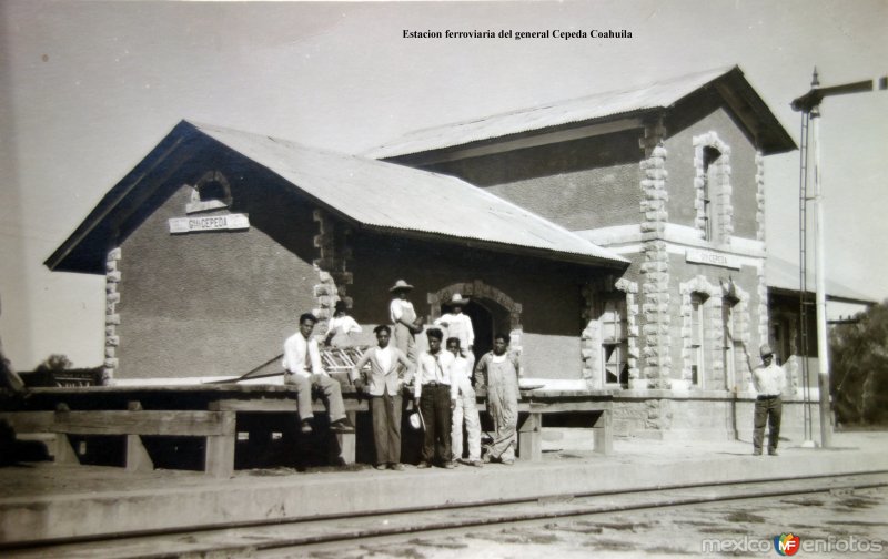 Fotos de Cepeda, Coahuila: Estacion ferroviaria del general Cepeda Coahuila