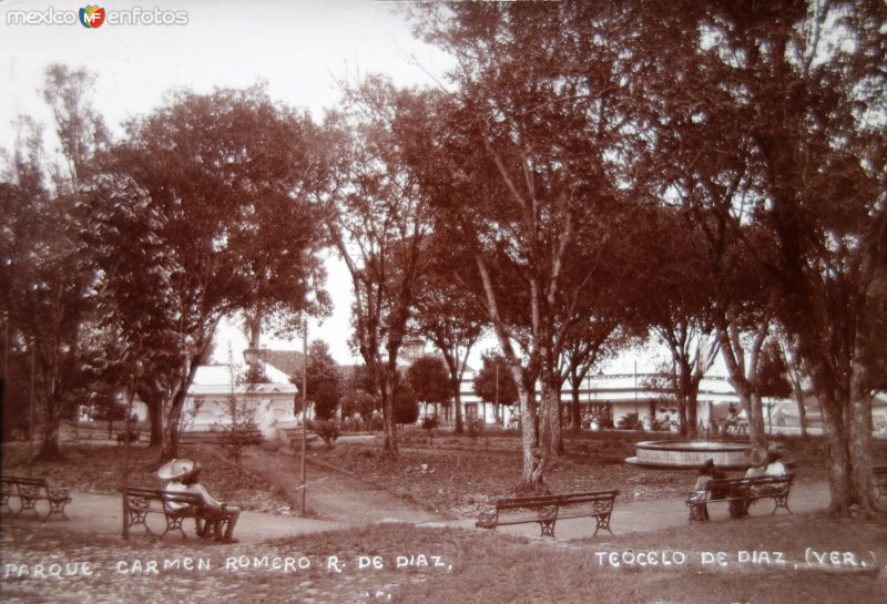 Fotos de Teocelo, Veracruz: Parque Carmen Romero R de Diaz.