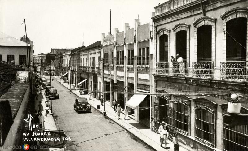 Fotos de Villahermosa, Tabasco: Avenida Juárez