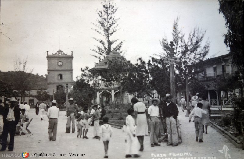 Fotos de Gutiérrez Zamora, Veracruz: Plaza Principal  de Gutiérrez Zamora  Veracruz .