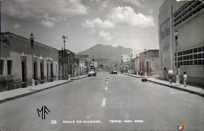 Fotos de Tepic, Nayarit: Calle de Allende.