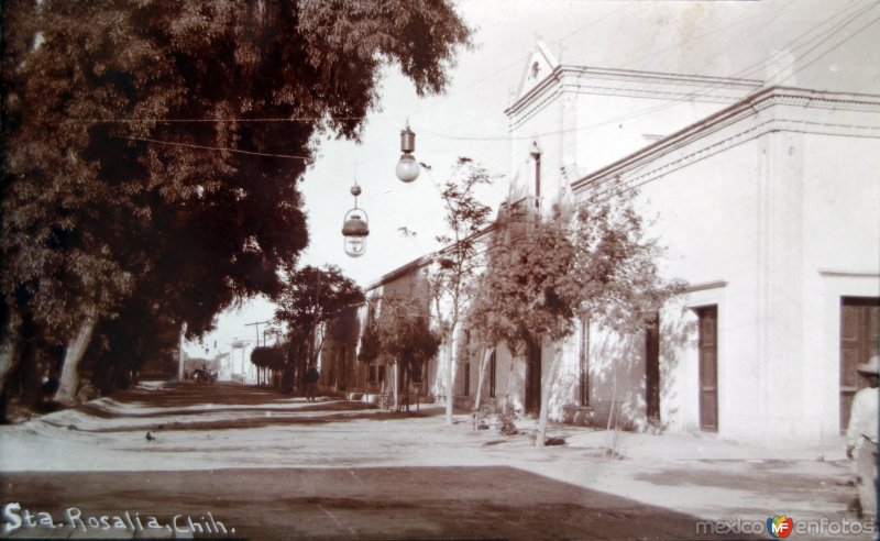 Fotos de Santa Rosalia, Chihuahua: Escena callejera.