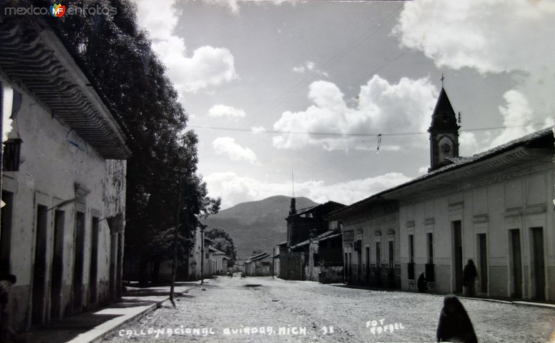 Fotos de Quiroga, Michoacán: Calle Nacional.