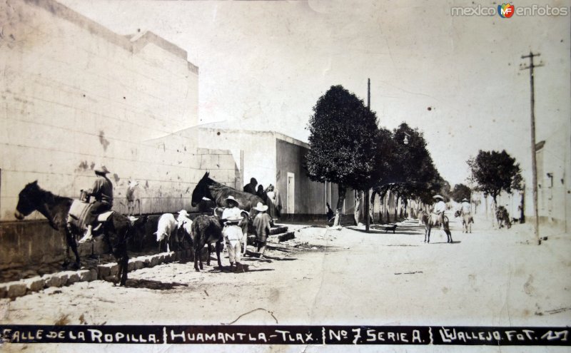 Fotos de Huamantla, Tlaxcala: Calle de la Ropilla.