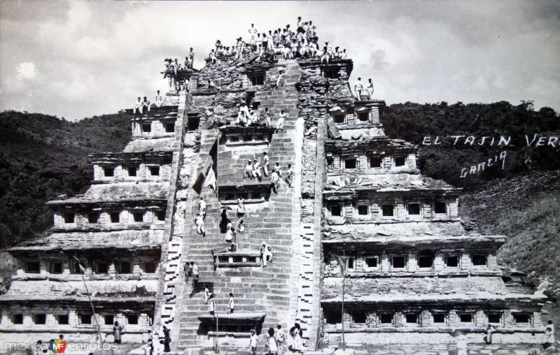 Fotos de El Tajín, Veracruz: La Piramide.