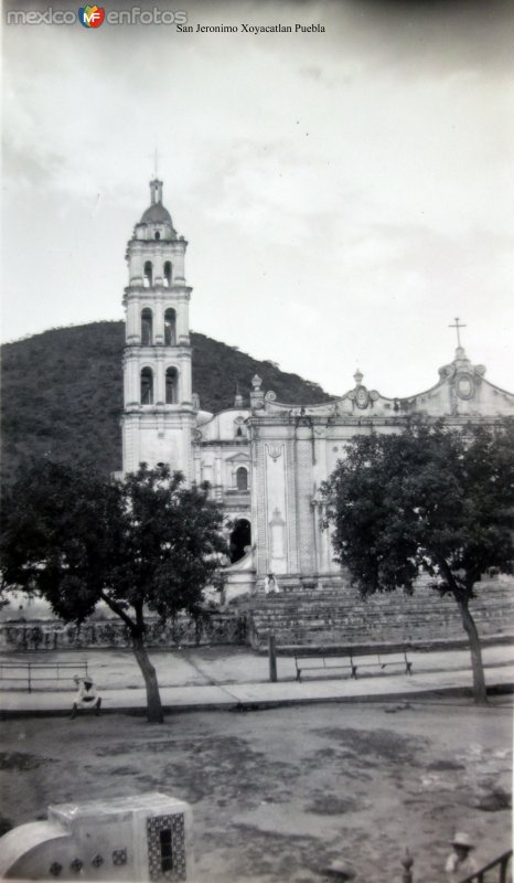 Fotos de San Jerónimo Xayacatlán, Puebla: La Iglesia de San Jeronimo Xoyacatlan Puebla