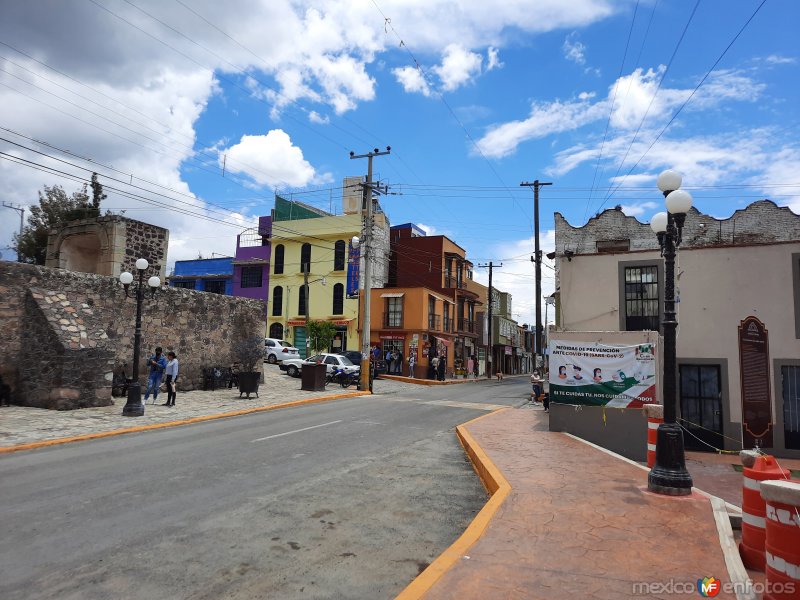 Fotos de Epazoyucan, Hidalgo: Calle principal (Carretera 115)