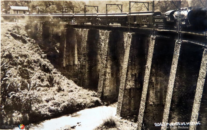 Fotos de Fortín De Las Flores, Veracruz: Puente de Metlac pr el Fotógrafo Hugo Brehme.