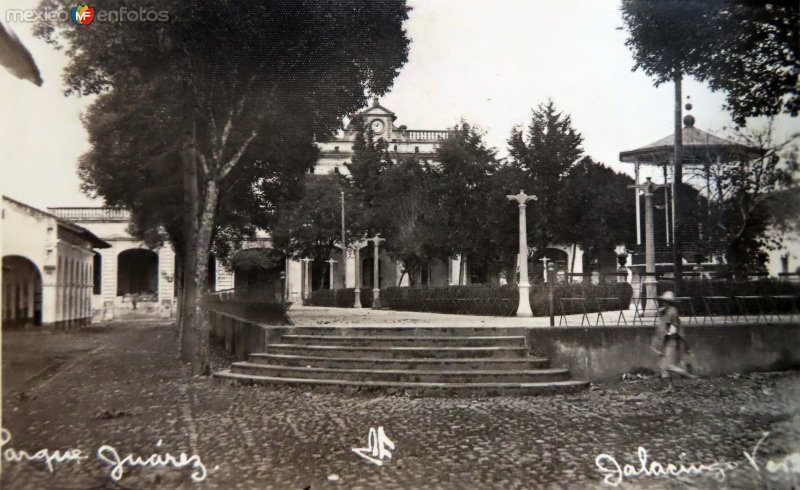 Fotos de Jalacingo, Veracruz: Parque Juarez.