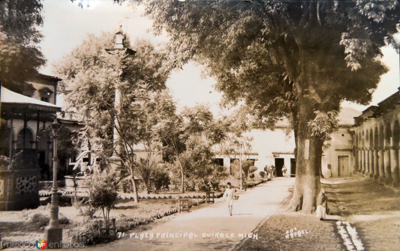 Fotos de Quiroga, Michoacán: Plaza Principal.