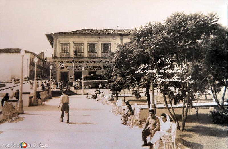 Fotos de Teziutlán, Puebla: Parque Central.