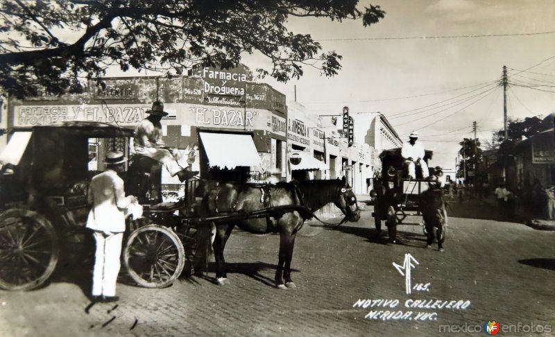 Fotos de Mérida, Yucatán: Motivo callejero.