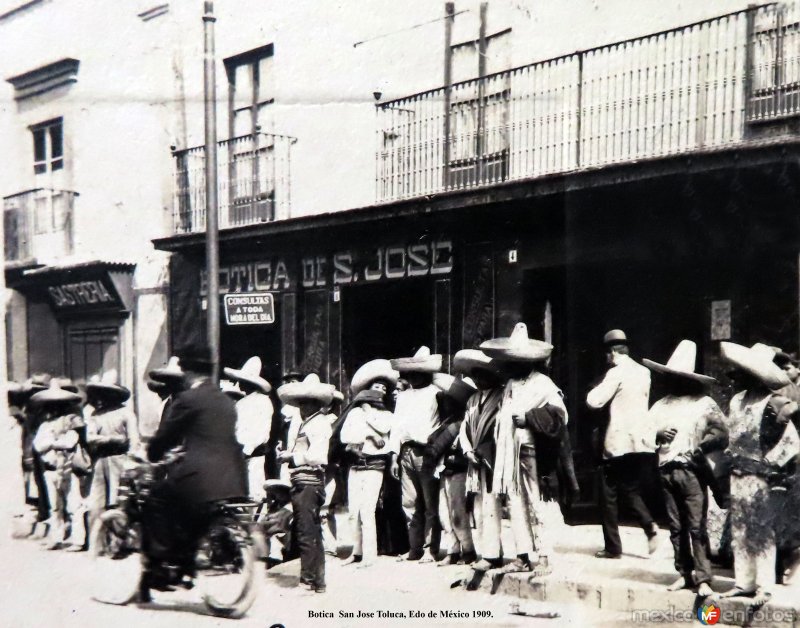 Fotos de Toluca, México: Botica  San Jose Toluca, Edo de México 1909.