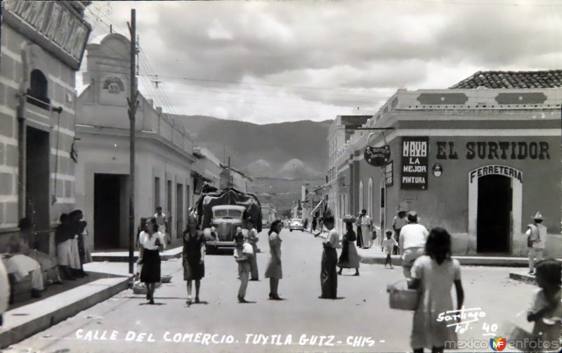 Fotos de Tuxtla Gutiérrez, Chiapas: Calle del Comercio.