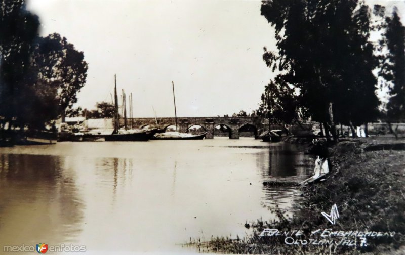 Fotos de Ocotlán, Jalisco: Puente y embarcadero.