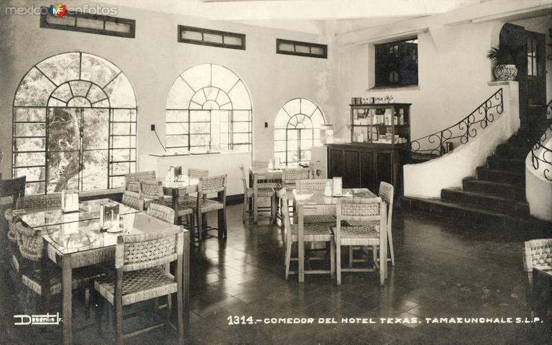 Fotos de Tamazunchale, San Luis Potosí: Comedor del Hotel Texas