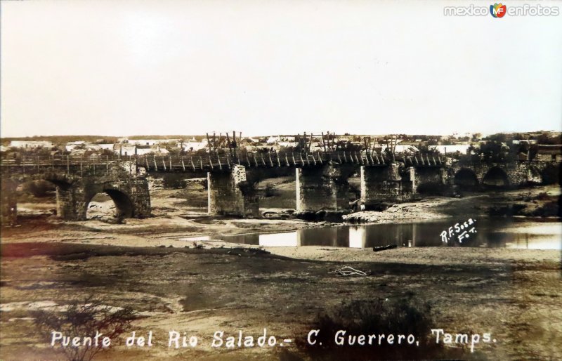 Fotos de Ciudad Guerrero, Tamaulipas: Puente de  el Rio Salado.