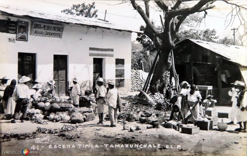 Fotos de Tamazunchale, San Luis Potosí: Escena tipica.