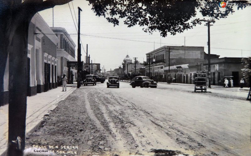 Fotos de Guaymas, Sonora: Calle de A Serdan.