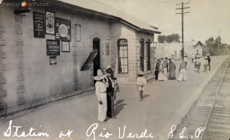 Fotos de Rioverde, San Luis Potosí: Estacion del Ferrocarril.