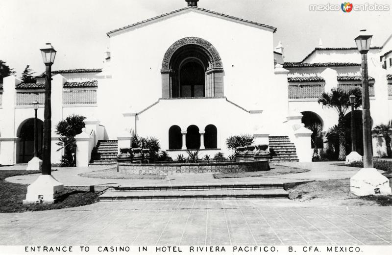 Fotos de Ensenada, Baja California: Entrada al casino del Hotel Riviera Pacífico