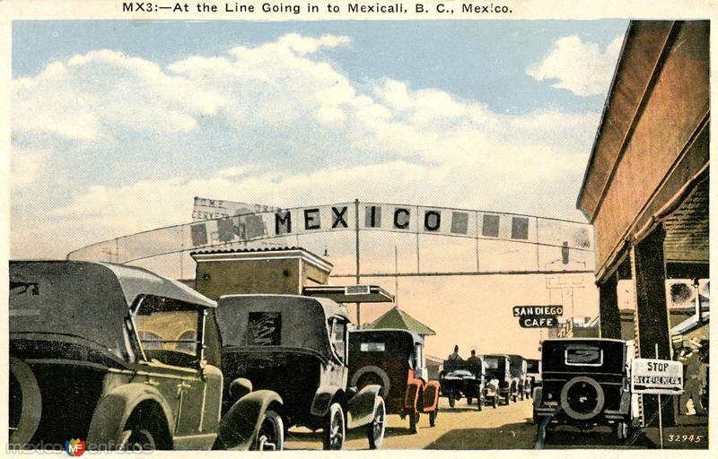 Fotos de Mexicali, Baja California: Cruce internacional Mexicali - Calexico