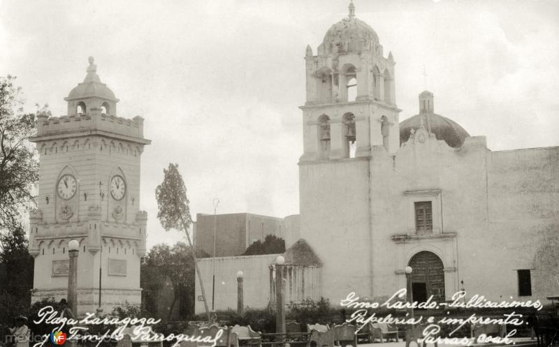 Fotos de Parras De La Fuente, Coahuila: Plaza Zaragoza y Templo Parroquial