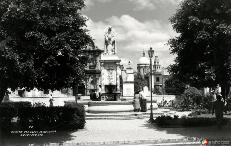 Fotos de Irapuato, Guanajuato: Fuente de Don Vasco de Quiroga