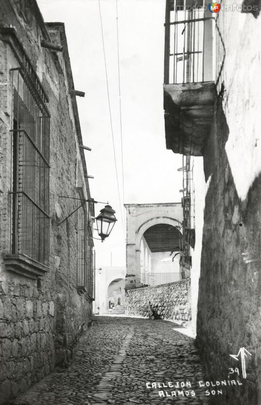 Fotos de Alamos, Sonora: Callejón colonial