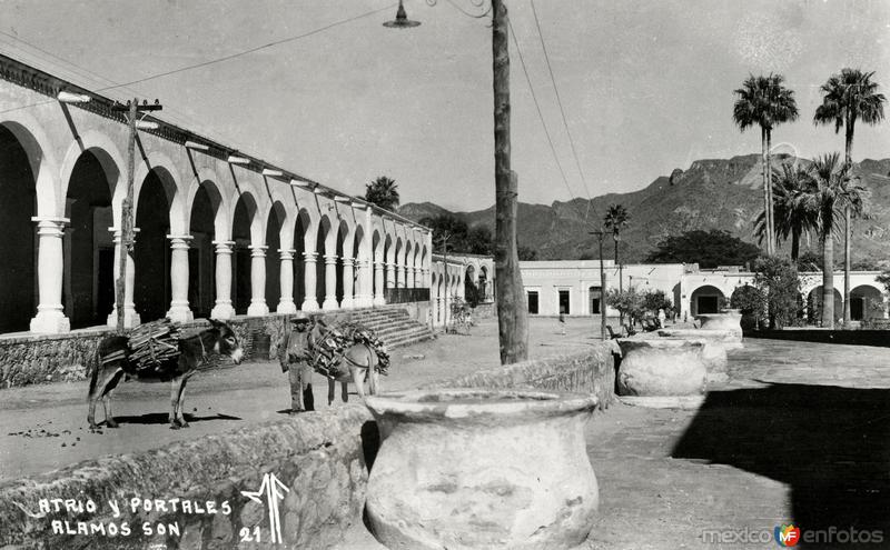 Fotos de Alamos, Sonora: Atrio y Portales