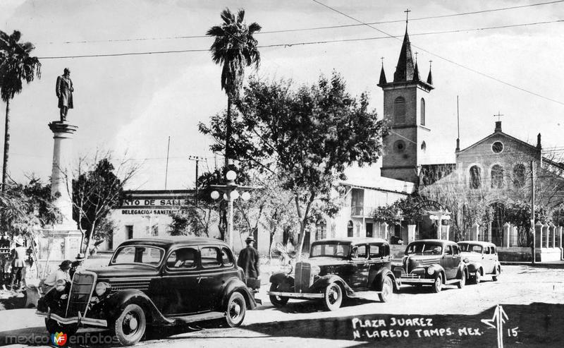 Fotos de Nuevo Laredo, Tamaulipas: Plaza Juárez y Templo del Santo Niño