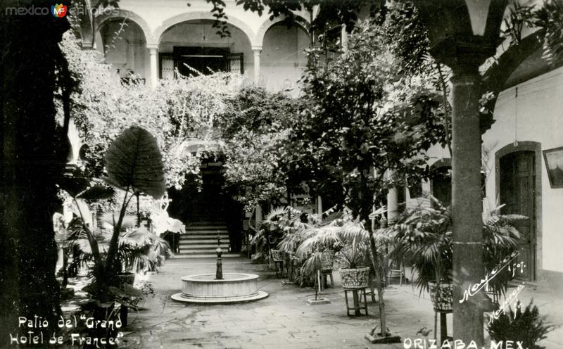 Fotos de Orizaba, Veracruz: Patio del Gran Hotel de Francia