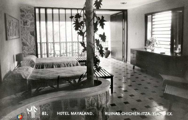 Fotos de Chichén Itzá, Yucatán: Una habitación del Hotel Mayaland