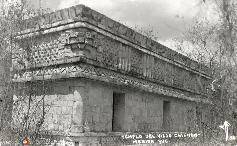 Fotos de Chichén Itzá, Yucatán: Templo del Viejo Chichén