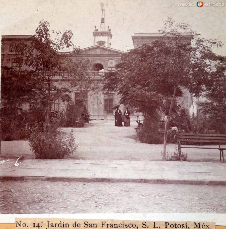 Fotos de San Luis Potosí, San Luis Potosí: Jardin de San Francisco.