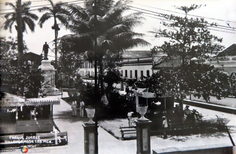 Fotos de Villahermosa, Tabasco: Parque Juarez.