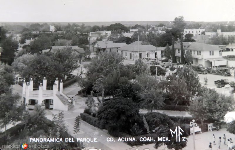 Fotos de Ciudad Acuña, Coahuila: Panoramica del parque.