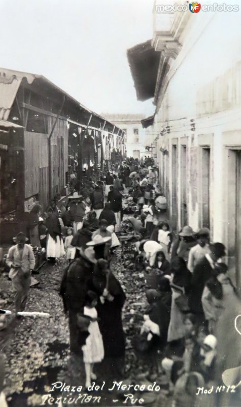 Fotos de Teziutlán, Puebla: Plaza del Mercado.