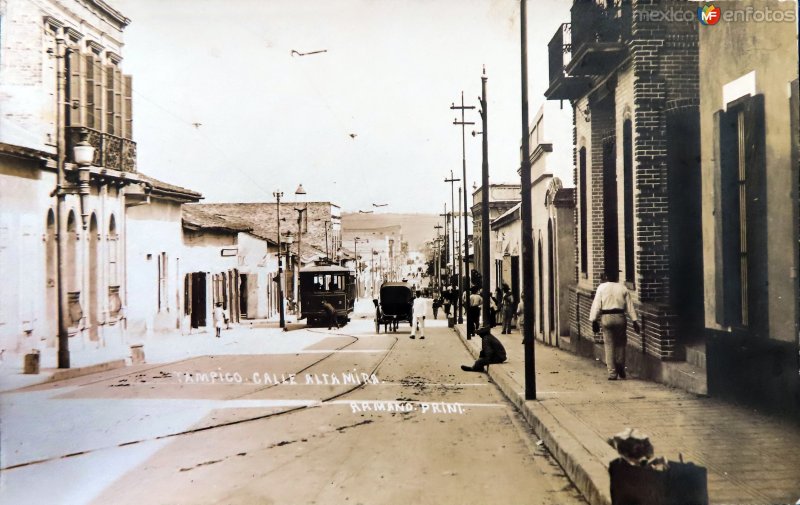 Fotos de Tampico, Tamaulipas: Calle Altamira.